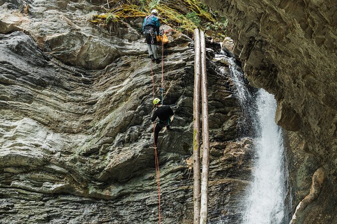 Beartooth Canyon- Half Day Canyoning Tour - Golden, BC - The 30-meter zipline is the canyon’s opening act