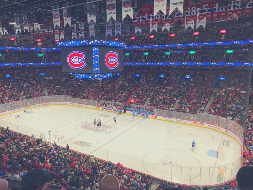 Bell Centre: Montreal Canadiens Ice Hockey Game Ticket - Bell Centre food, drinks, and arena comfort