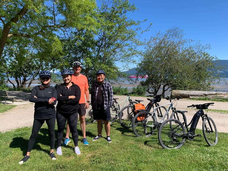 Bike and Hike Vancouver - The hike comes after the bikes
