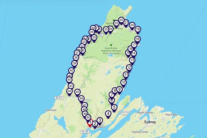 Cabot Trail: a Smartphone Audio Driving Tour - Bras d’Or Lake and the first stories