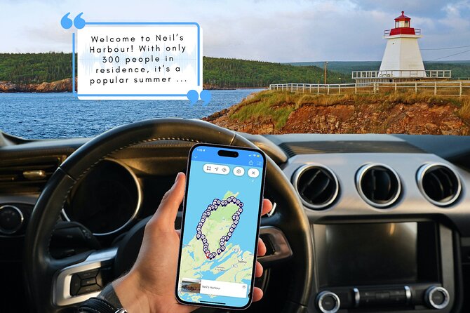 Cabot Trail: a Smartphone Audio Driving Tour - Get the app ready before Buckwheat Corner