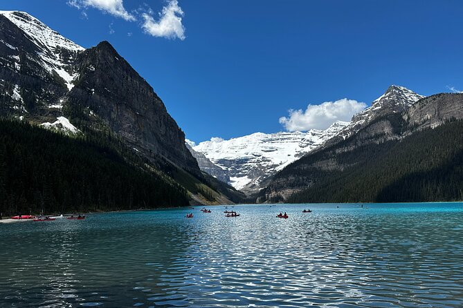 Calgary/Banff: Gondola, Upper Hot Spring, Bow Fall & Top 3 Lakes - Bow Falls adds a quick river viewpoint