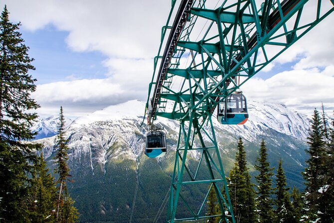 Calgary/Banff: Gondola, Upper Hot Spring, Bow Fall & Top 3 Lakes - Two Jack Lake slows the pace