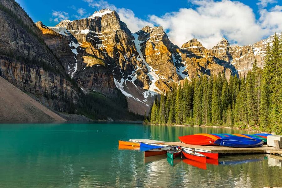 Calgary: Banff Top Lakes Tour with Banff Town Visit - Johnston Canyon is the day’s main walk