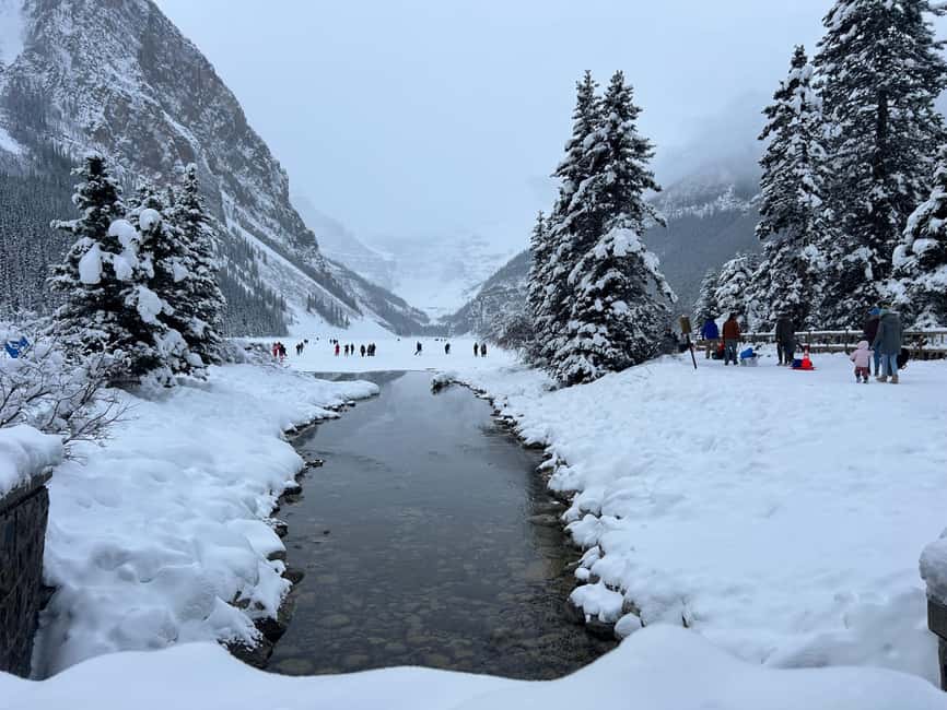 Calgary/Canmore/Banff: BEST of BANFF with LAKES Group Tour - Johnston Canyon and the value of good footwear