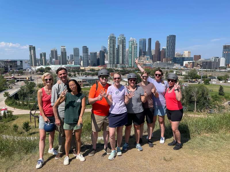 Calgary: City Bike Tour, Highlights and Bow River - Peace Bridge and the Photo Stops