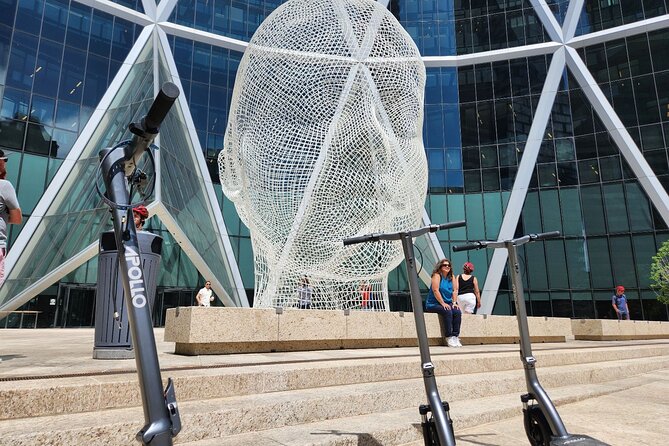 Calgary City Highlights 2 Hour E-Scooter Tour - The Central Library’s modern Calgary