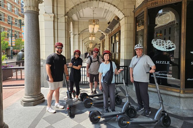 Calgary City Highlights 2 Hour E-Scooter Tour - The Bow, bridges, and downtown streets