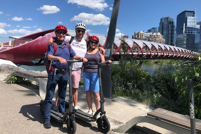 Calgary City Highlights 2 Hour E-Scooter Tour - What the guides add to the ride