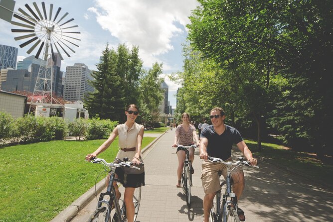 Calgary City Highlights 3 Hour Bike Tour, E-Bike Upgrade Avail. - Bow River paths and the Peace Bridge