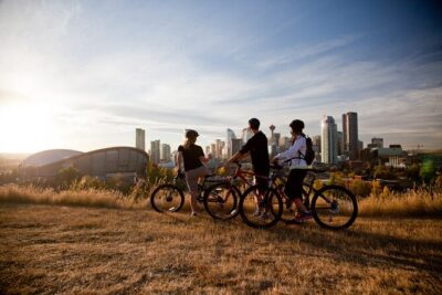 Calgary City Highlights 3 Hour Bike Tour, E-Bike Upgrade Avail.