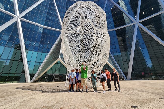 Calgary City Highlights 3 Hour Walking Tour | Gratuity-Based - The Bow and Devonian Gardens shift from steel to greenery