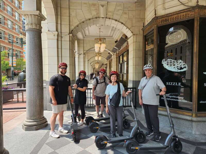 Calgary: E-Scooter City Highlights Tour - Stephen Avenue shows Calgary’s public face