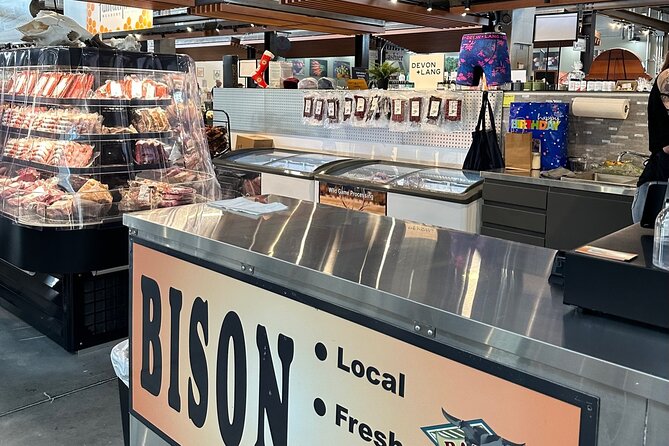 Calgary Food Walking Tour: Calgary Farmers Market - A dozen vendors, 15 tastes, and plenty of market variety