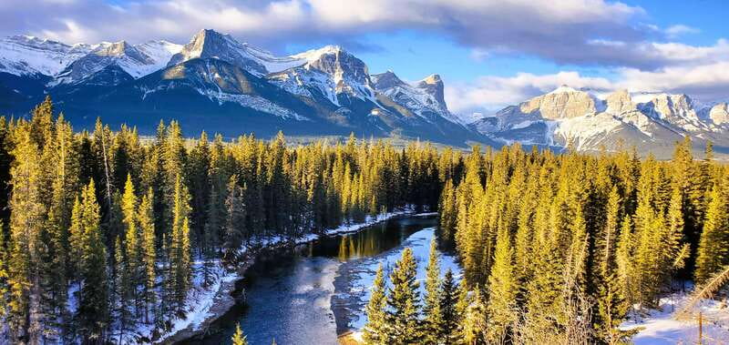 Calgary: Glaciers, Mountains, Lakes, Canmore and Banff Tour - Banff Avenue is the final town stop
