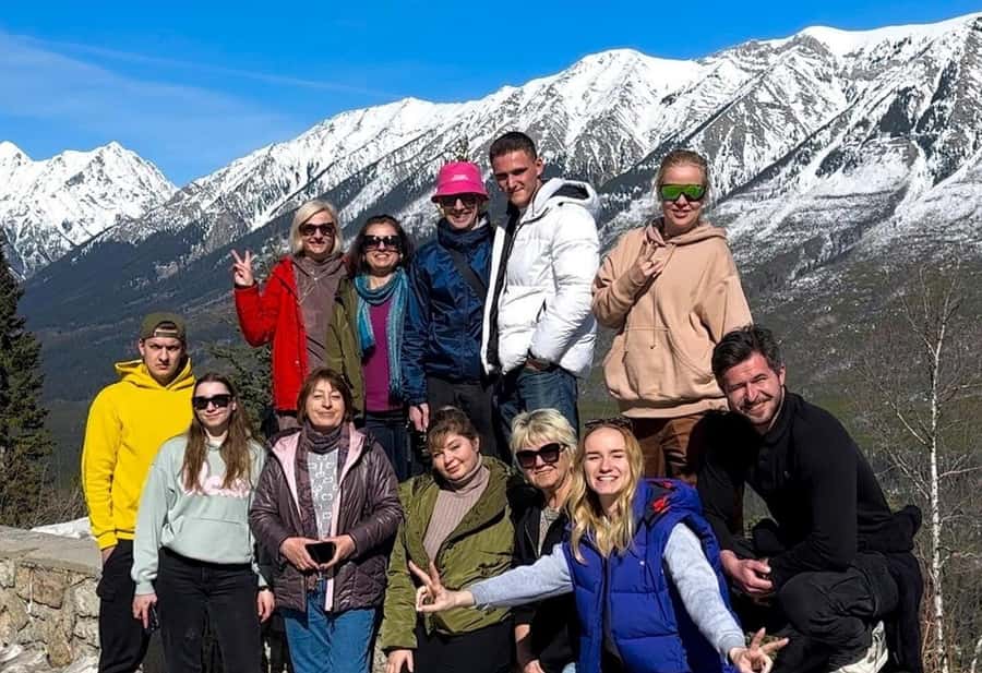 Calgary: Radium Hot Springs & Marble Canyon Day Trip - Radium Hot Springs Beneath Sinclair Canyon