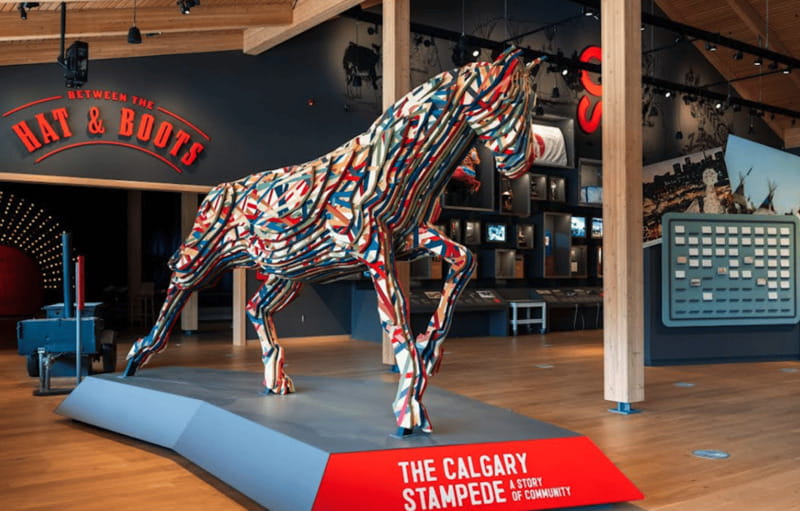 Calgary: Sam Centre Calgary Stampede Museum Ticket - Entering the interactive exhibits