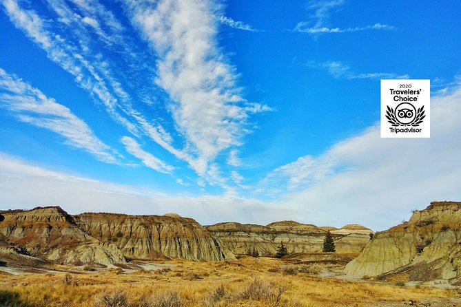 Calgary to Royal Museum | Drumheller – PRIVATE TOUR - Horseshoe Canyon gives you the first big view