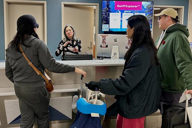 Calgary YYC Airport: Affordable Shared Shuttle to Banff & Canmore - The Canmore stop at Northwinds Hotel