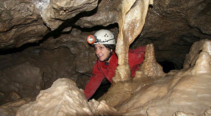 Canmore Caving Explorer Tour - The uphill hike sets the tone