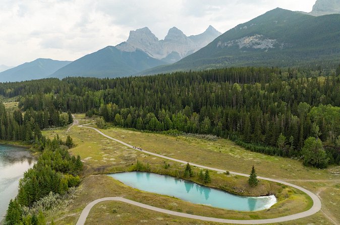 Canmore’s #1 Food Bike Tour: A Must Do Mountain Experience! - Engine Bridge and the route toward food