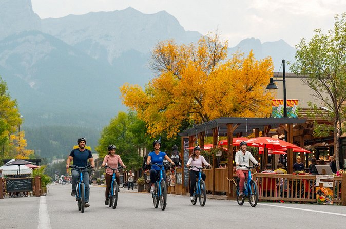 Canmore’s #1 Food Bike Tour: A Must Do Mountain Experience! - Downtown Canmore without losing the mountain views