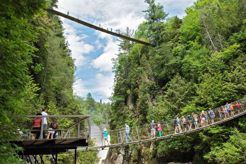 Canyon Sainte-Anne: Park Admission Ticket - Viewpoints that reward a slower walk