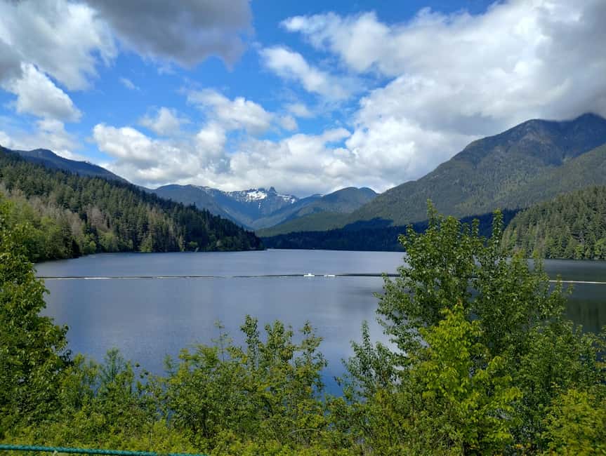 Capilano Br+Grouse Mtn+Dam+Lake&Hatcher/5in1/Small Group/Car - Capilano Lake and Cleveland Dam: quiet views after the crowds