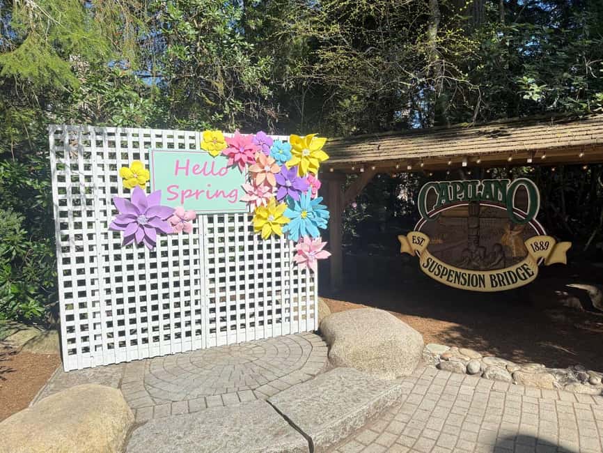 Capilano Suspension Br+Lake+Dam+Hachery/4in1/CAR/Small GROUP - Why this tour works as a North Shore sampler