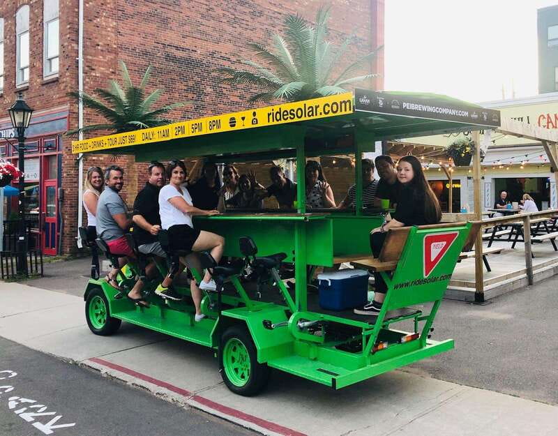 Charlottetown: Solar Food/Drink Party Bike Experience - Who will enjoy the 150-minute format?