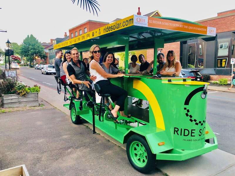 Charlottetown: Solar Food/Drink Party Bike Experience - Why this Charlottetown ride feels different