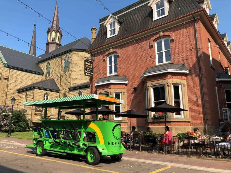 Charlottetown: Solar Food/Drink Party Bike Experience - How much history will you get?