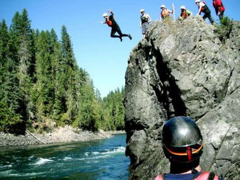 Clearwater BC Rafting with time for a waterfall Tour - A 12.5-Kilometer Run Through Wells Gray Park