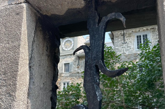 Colonial Secrets of Old Montreal Walking Tour - Cours Le Royer and the original Hôtel-Dieu site
