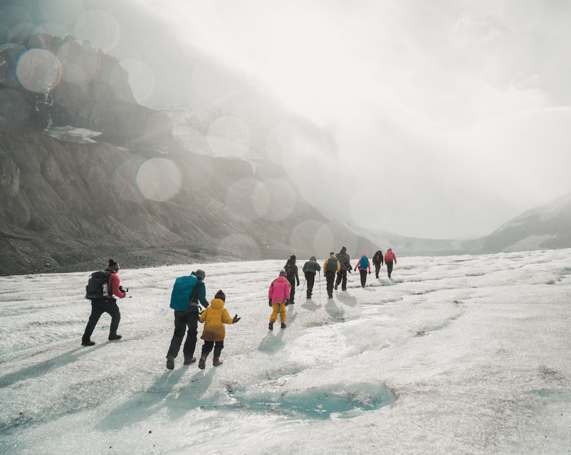 Columbia Icefield: Guided Glacier Hike - What you see once you reach the glacier