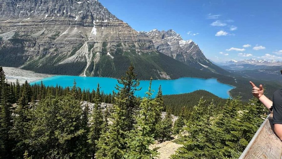Columbia Icefield, Skywalk, Crowfoot Glacier, and Lakes Tour - Bow Lake and Waterfowl Lakes slow the pace