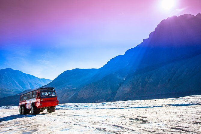 Columbia Icefield Tour with Glacier Skywalk from Jasper - Riding the Ice Explorer onto Athabasca Glacier