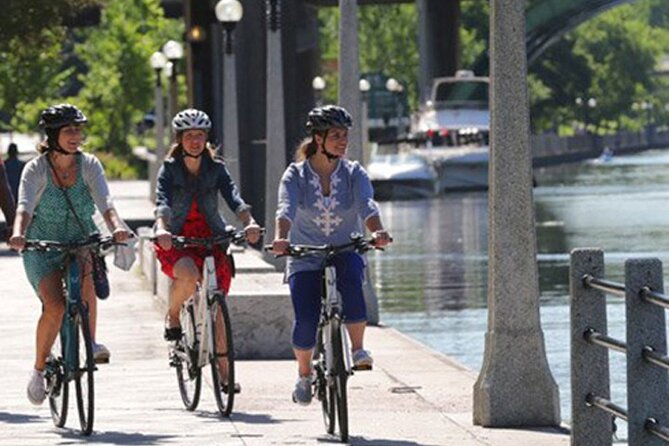 Cycling Ottawa's 200th Anniversary, self-guided - Starting at 2 Rideau Street beside the canal