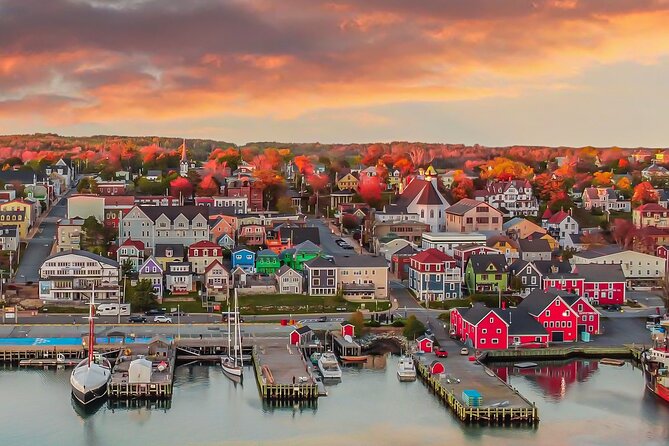 Discover Lunenburg and Mahone Bay Guided Tour - Lunenburg’s harbor, painted buildings, and Bluenose II