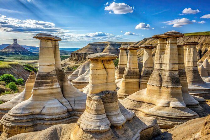 Drumheller and Badlands Full-Day Tour with a Small Group - Horseshoe Canyon’s sudden change of scenery