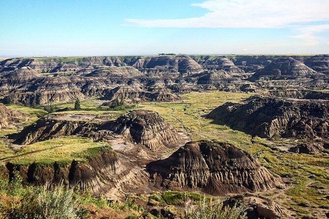 Drumheller Dinosaur Valley & Horseshoe Canyon Adventure Day Tour - Hoodoos show how soft rock becomes sculpture
