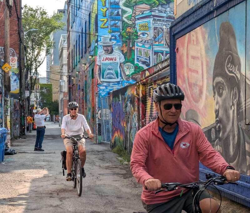 E-bike through Toronto's Dynamic Neighbourhoods - What this tour is really trying to show you