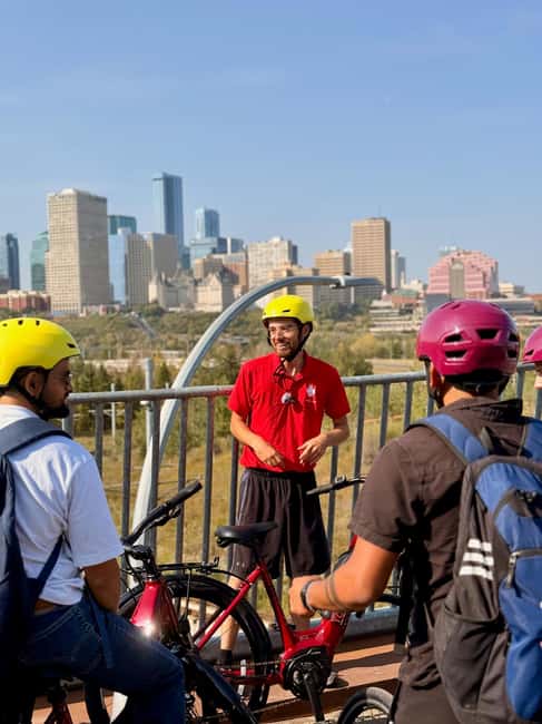 Edmonton: City Bike Tour, Highlights and River Valley - Muttart Conservatory from the outside