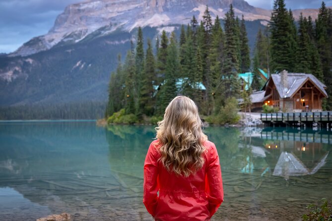 Emerald Lake, Takakkaw Falls & Canadian Rockies Hidden Gems - Natural Bridge shows the force of the Kicking Horse River
