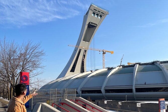 Exclusive Tour of the Montreal Olympic Games by MTL76 - Nadia Comaneci Square and the sporting drama