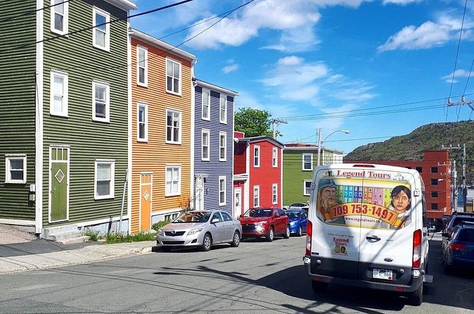 Explore St. John's Scenic Bus Tour to Cape Spear and Quidi Vidi - Downtown St. John’s and the Jellybean Row houses