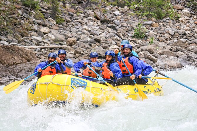 Extreme Whitewater Rafting on Kicking Horse River - Four hours from basecamp to canyon