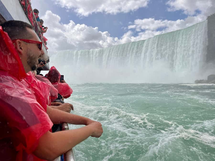 Falls Small Group Tour w/ Tower, Journey & Boat - From TO - Journey Behind the Falls puts you close to the roar