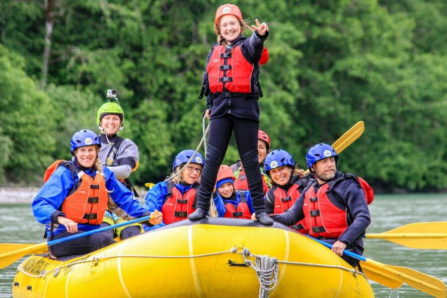 Family-Friendly Cheakamus Splash - Small rapids with room for beginners