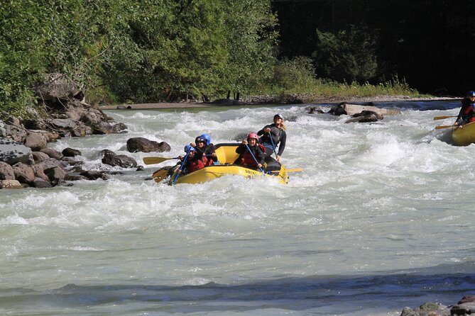 Family Friendly Cheakamus Splash Rafting - Pickup times from Whistler